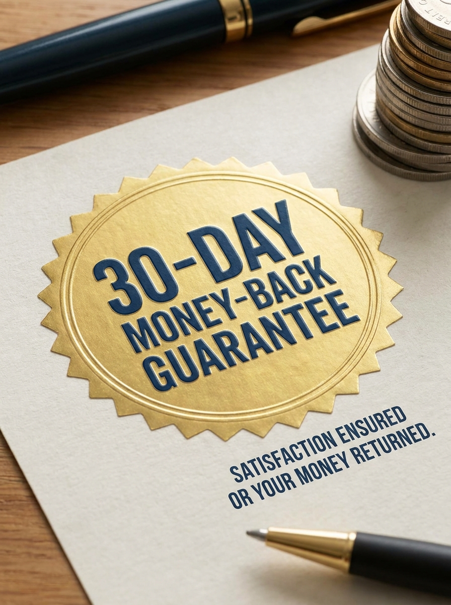 30-Day Money-Back Guarantee