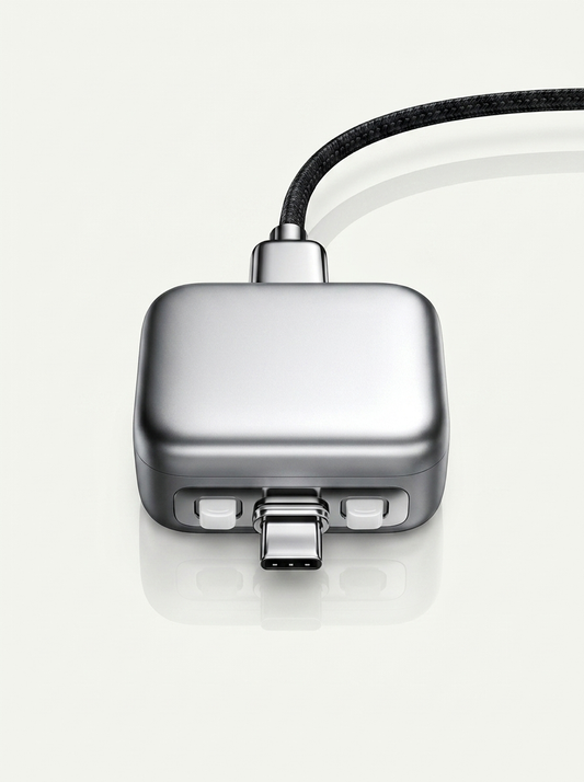 Noxvy — Auto-Disconnect Charging Adapter (USB-C 140W)